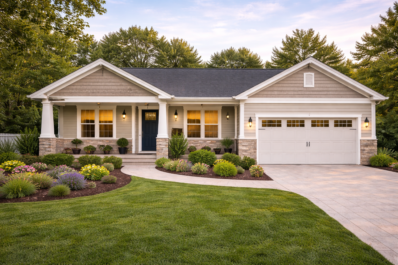 Elegant ranch home