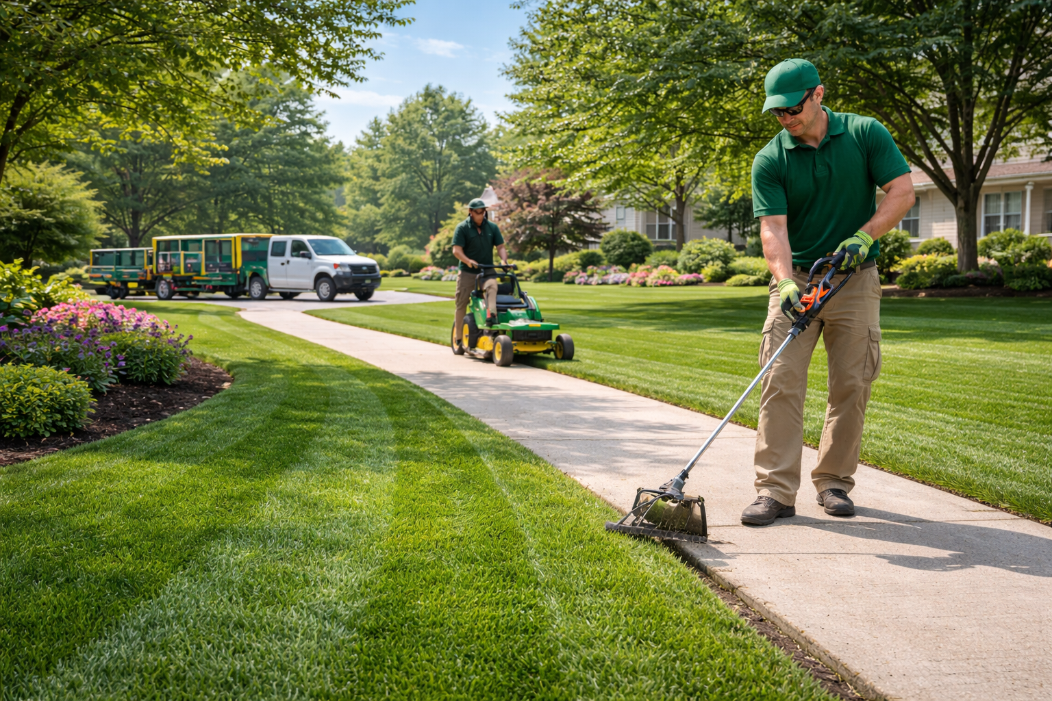 NJ Lawn hero image
