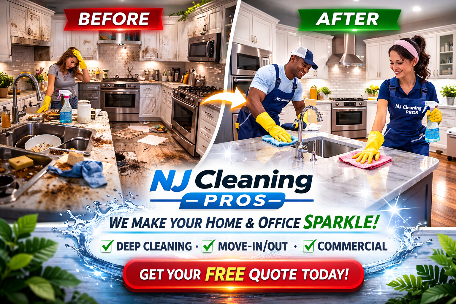 Move-out cleaning