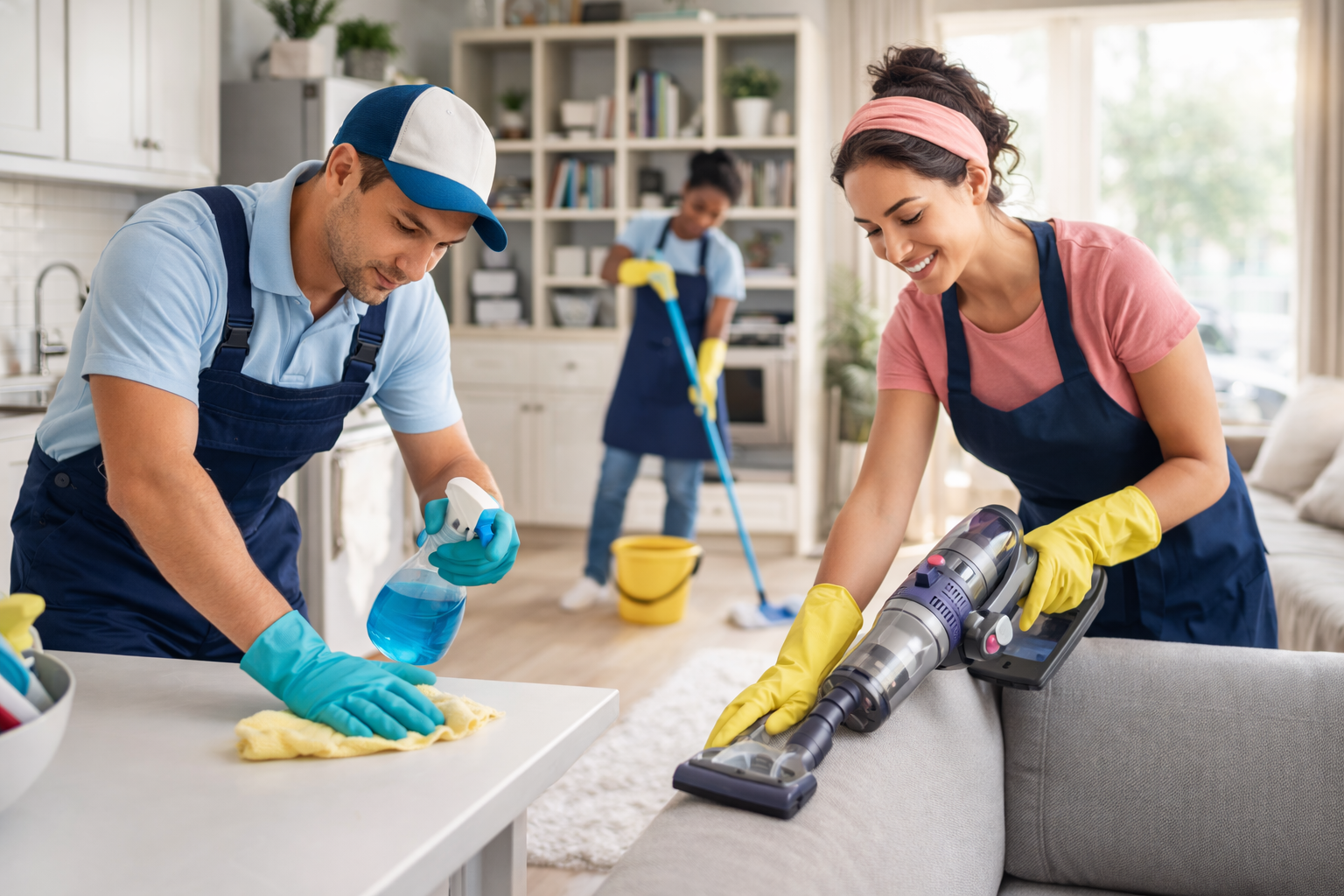 Bathroom cleaning