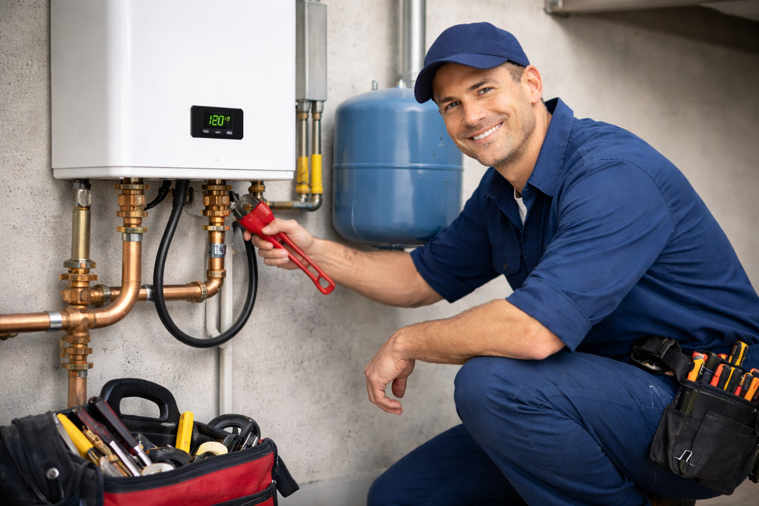 Plumbing work