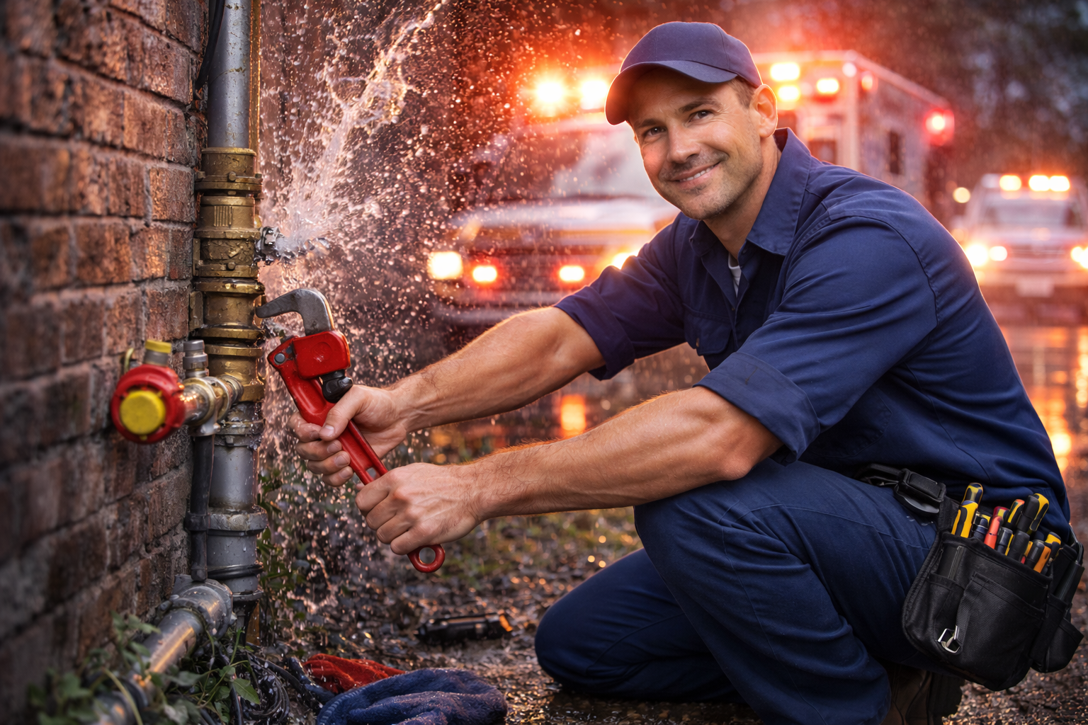 Plumbing work