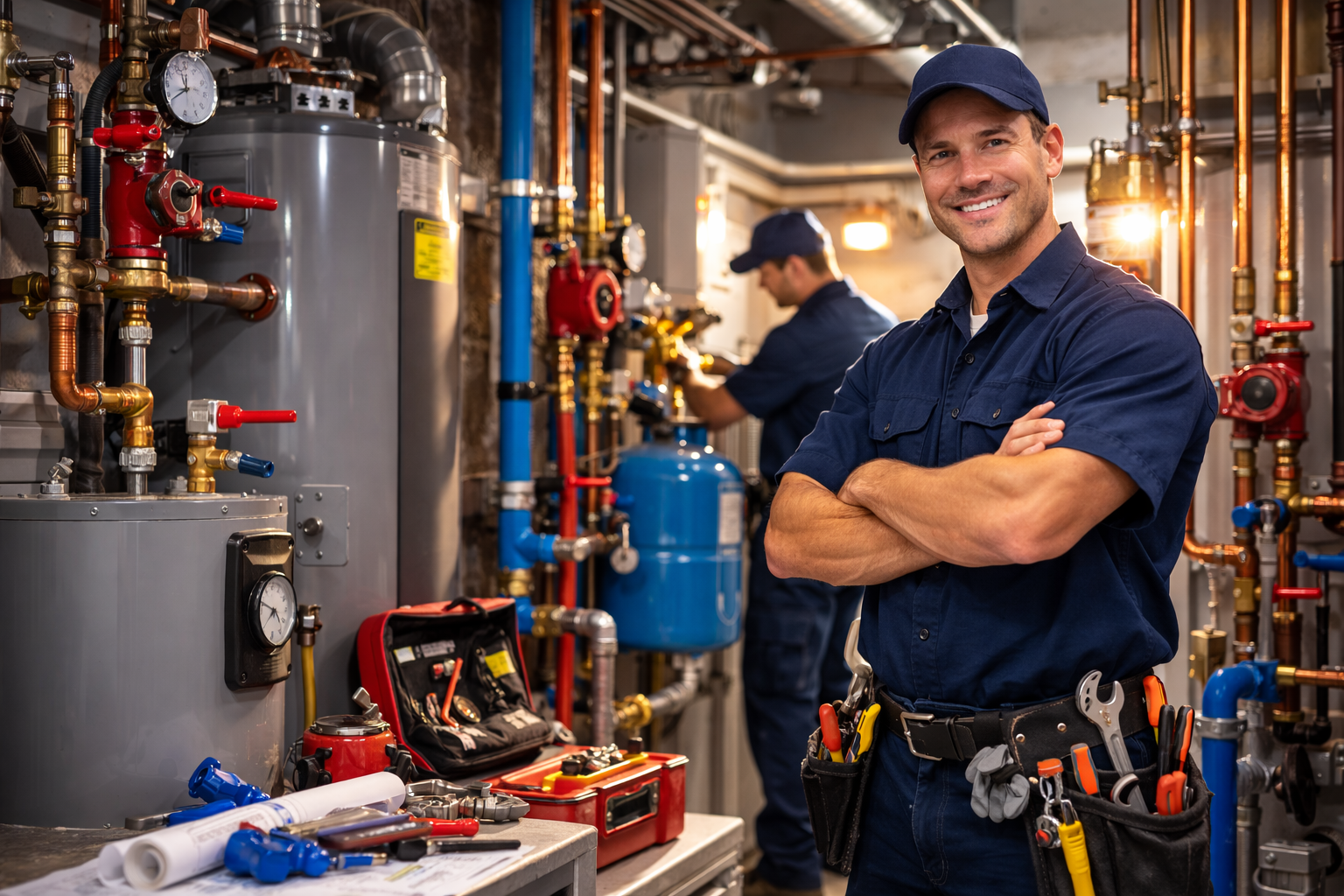 Plumbing work